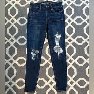AE Ripped Skinny Jeans